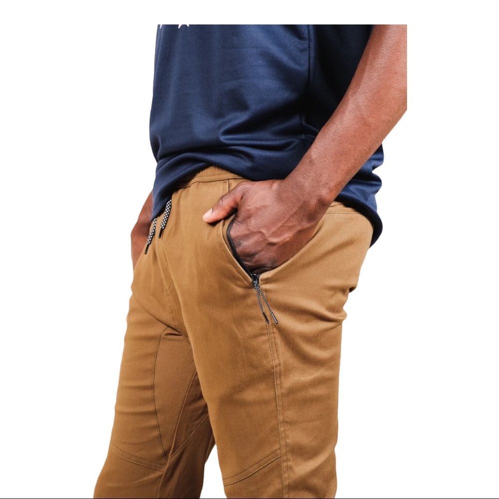 Brooklyn Cloth Tobacco Twill Jogger Pants